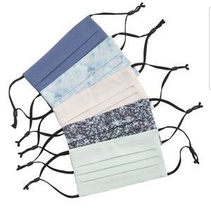 Athleta Girl Adjustable Masks Pack of 5-multi NEW